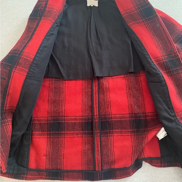 3.1 Phillip Lim Red Plaid Coat - Picture 6 of 7
